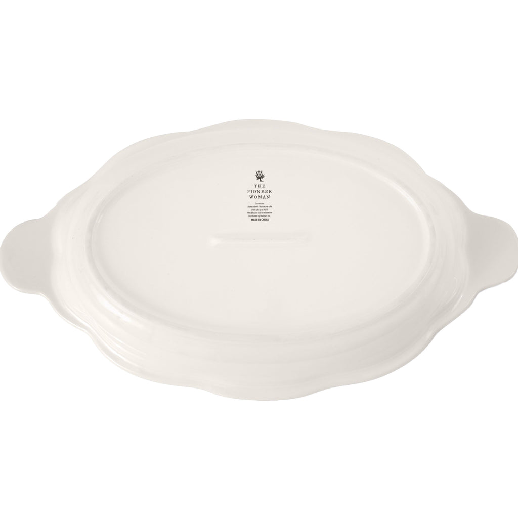 Homesteada™ 3-Quart Oval Pumpkin Stoneware Baker with Lid, Linen