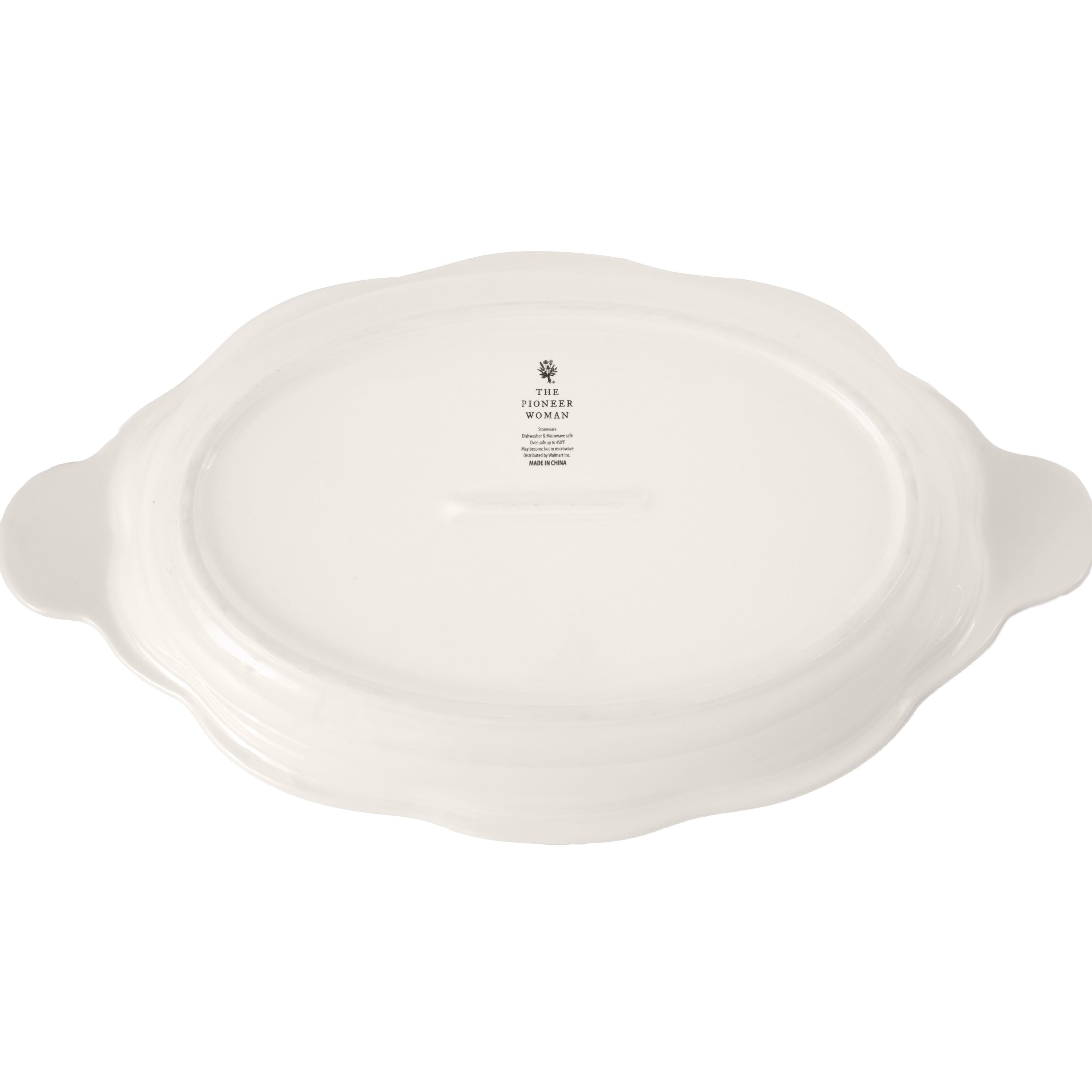 Homesteada™ 3-Quart Oval Pumpkin Stoneware Baker with Lid, Linen