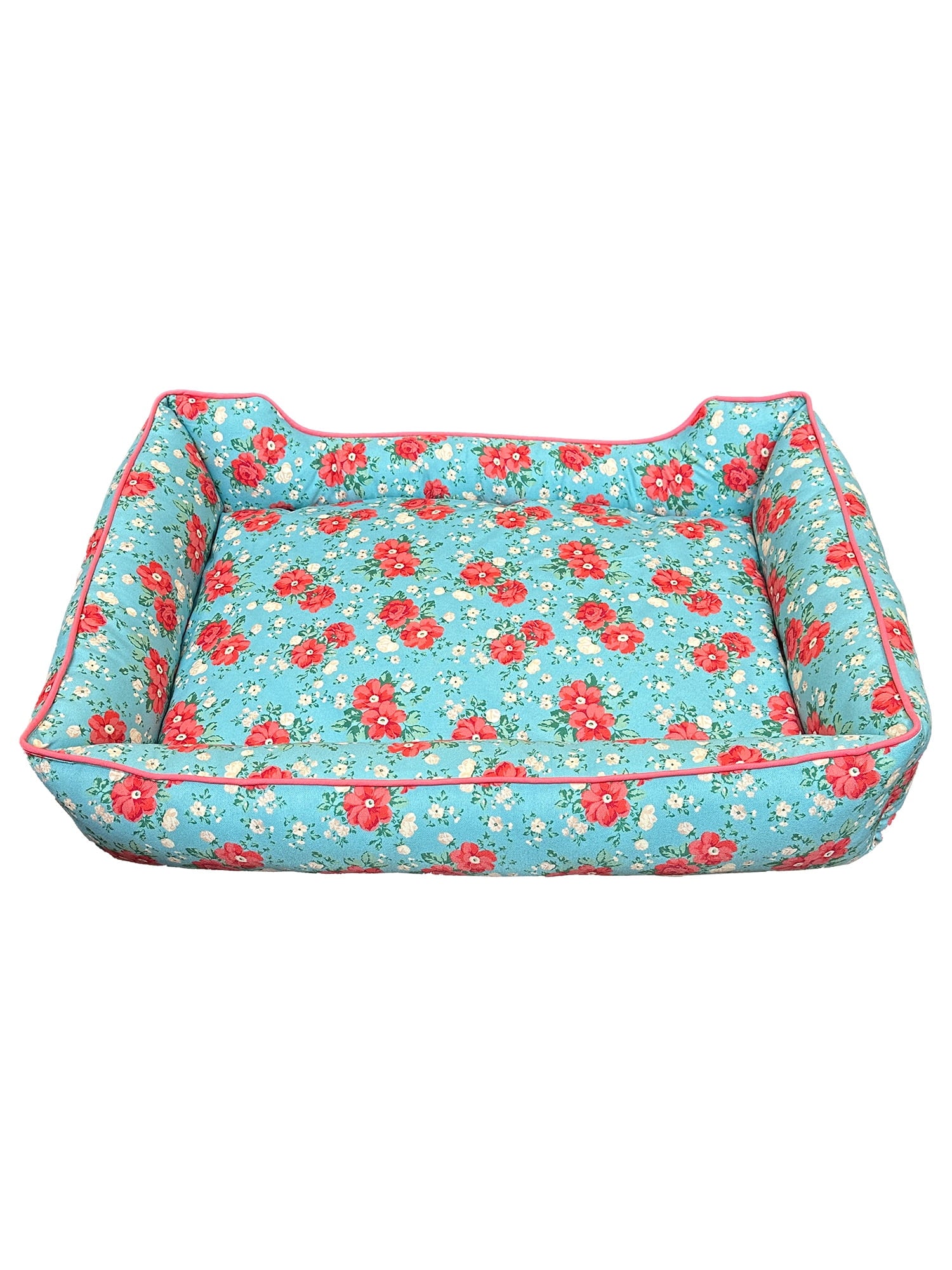 Homesteada™ Vintage Floral Large Pet Bed, 34" x 24"