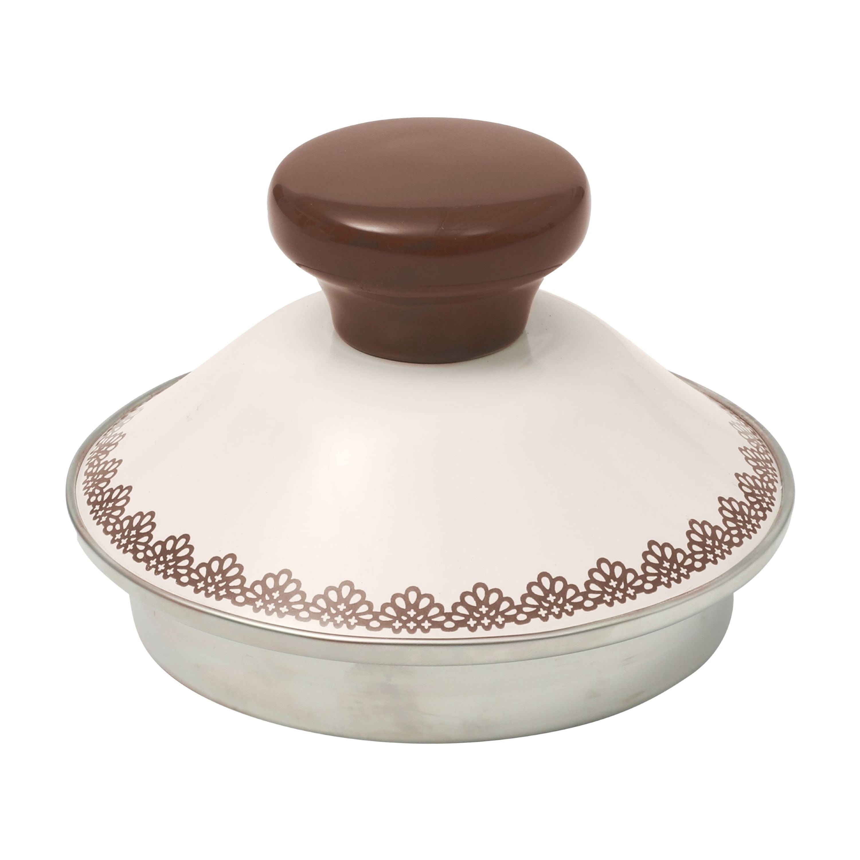 Homesteada™ 2.0-Quart Enamel on Steel Agatha Tea Kettle, Brown