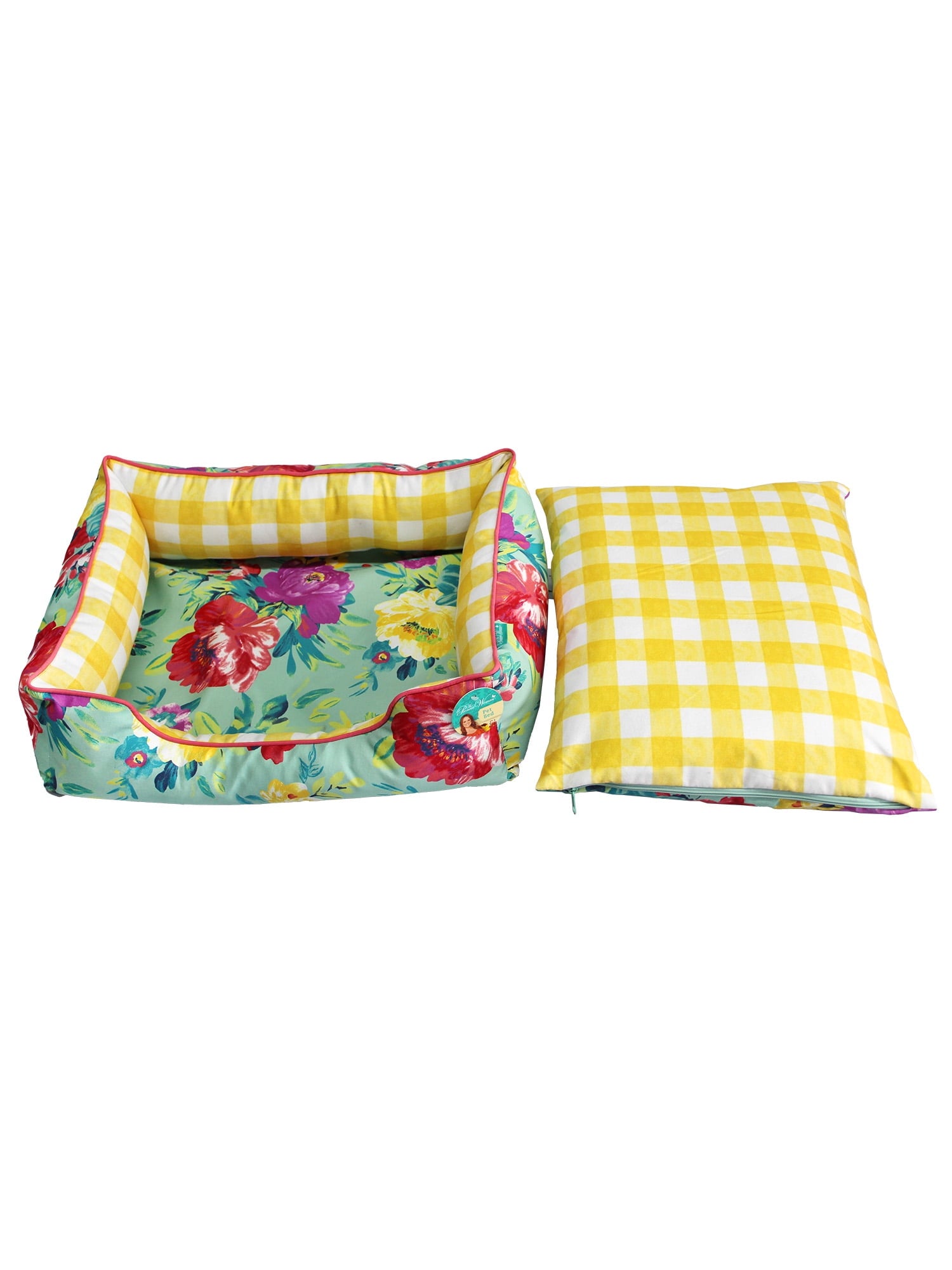 Homesteada™ Sweet Rose Medium Pet Bed, 25" x 21"