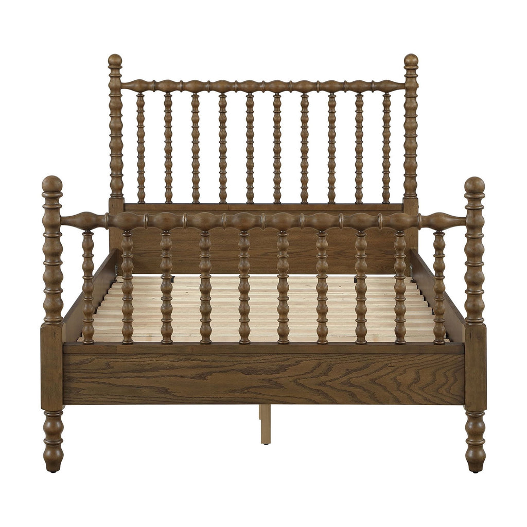 Homesteada™ Harper Spindle Bed, Full, Homestead Brown