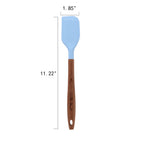 Homesteada™ 10-Piece Silicone and Acacia Wood Handle Cooking Utensils Set, Blue