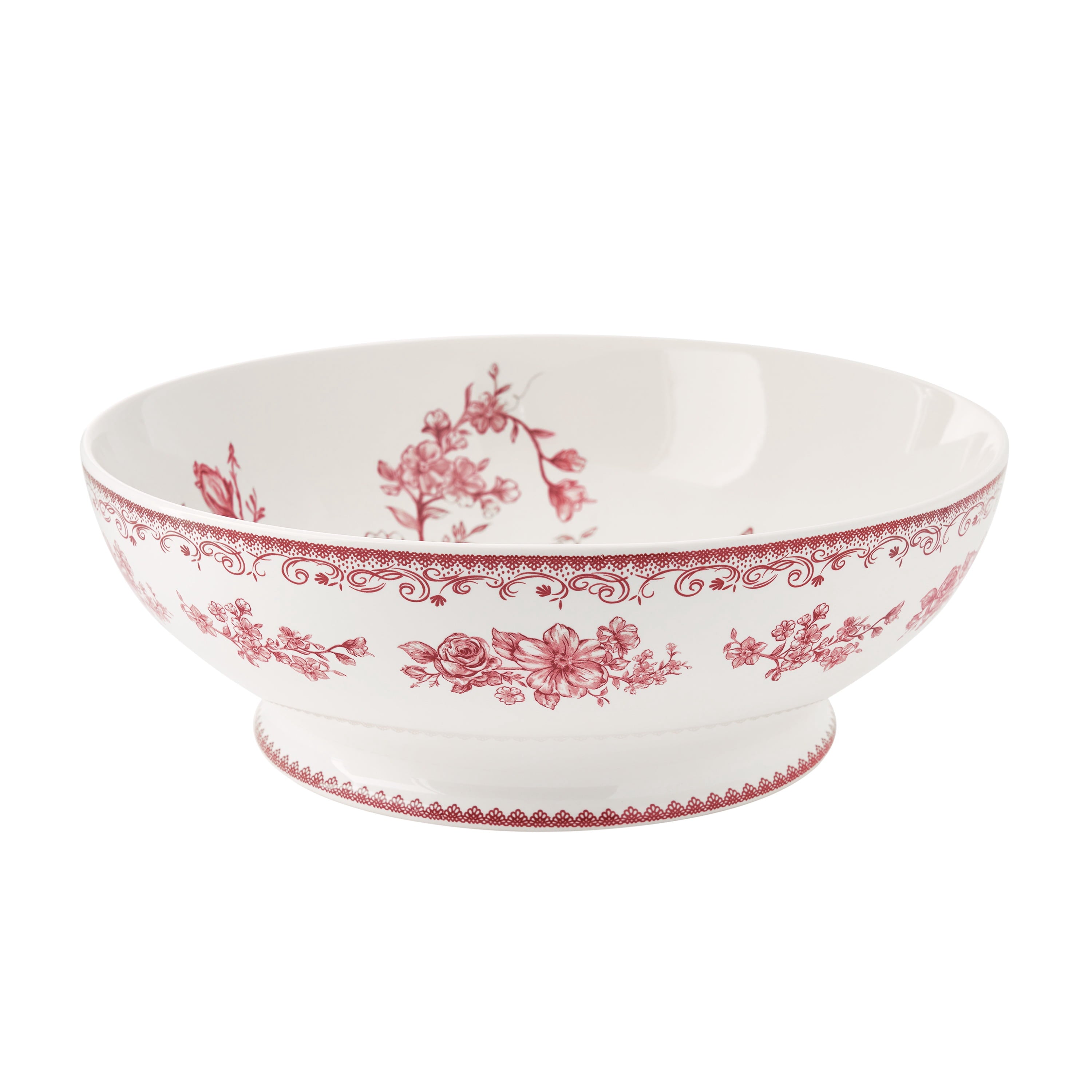 Homesteada™ Agatha Stoneware 11-inch Serving Bowl, Green
