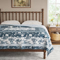 Homesteada™ Avery Cotton Patchwork Quilt, Full/Queen, Blue Dust Bedding