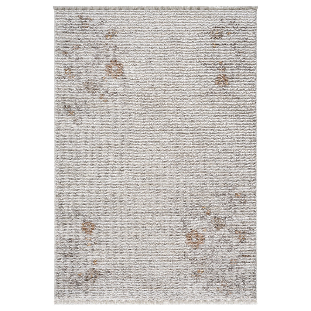 Homesteada™ Grey Antique Floral Scatter Accent Rug, 30" x 46"