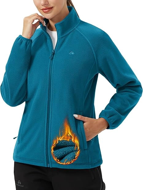 Homesteada™ Camp Athleisure Fleece Long Sleeve Jacket, Women's