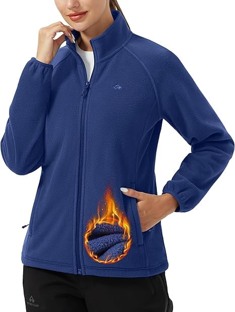 Homesteada™ Camp Athleisure Fleece Long Sleeve Jacket, Women's