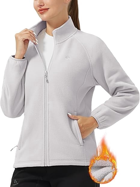 Homesteada™ Heritage Country Camp Athleisure Fleece Long Sleeve Jacket, Women's