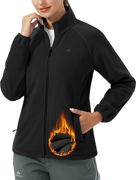Homesteada™ Camp Athleisure Fleece Long Sleeve Jacket, Women's
