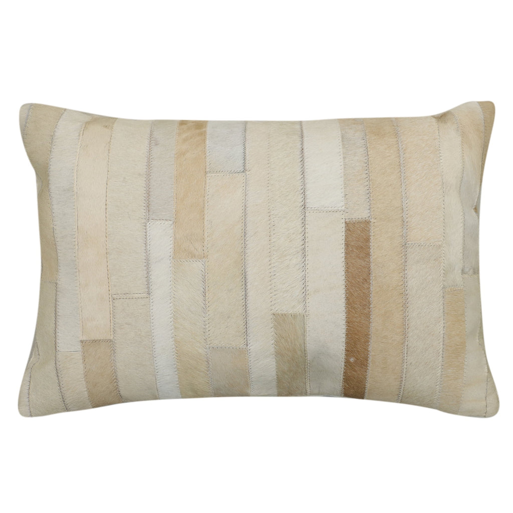 Homesteada™ Ranch Patchwork Cowhide Lumbar Pillow 14" x 20"