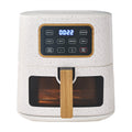 Homesteada™ 5.8 Qt Air Fryer, Linen Speckle - Energy Efficient