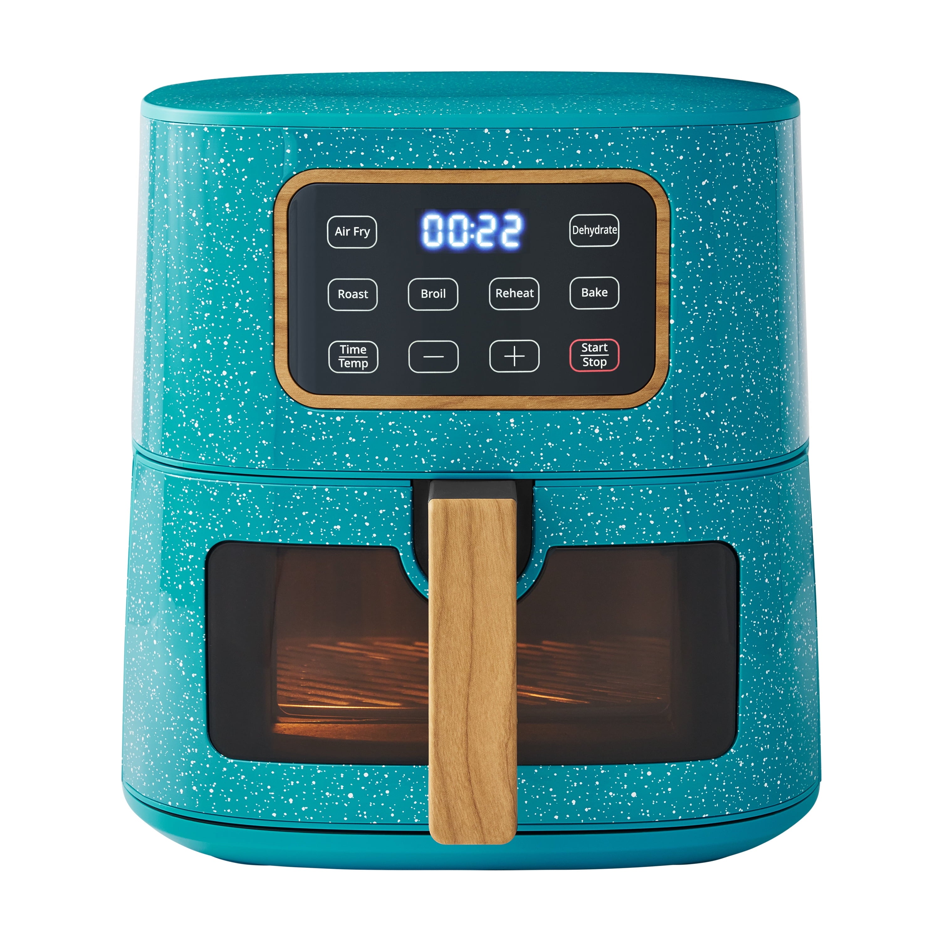 Homesteada™ 5.8 Qt Air Fryer, Linen Speckle - Energy Efficient