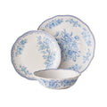 Homesteada™ Agatha 12-Piece Stoneware Dinnerware Set, Blue