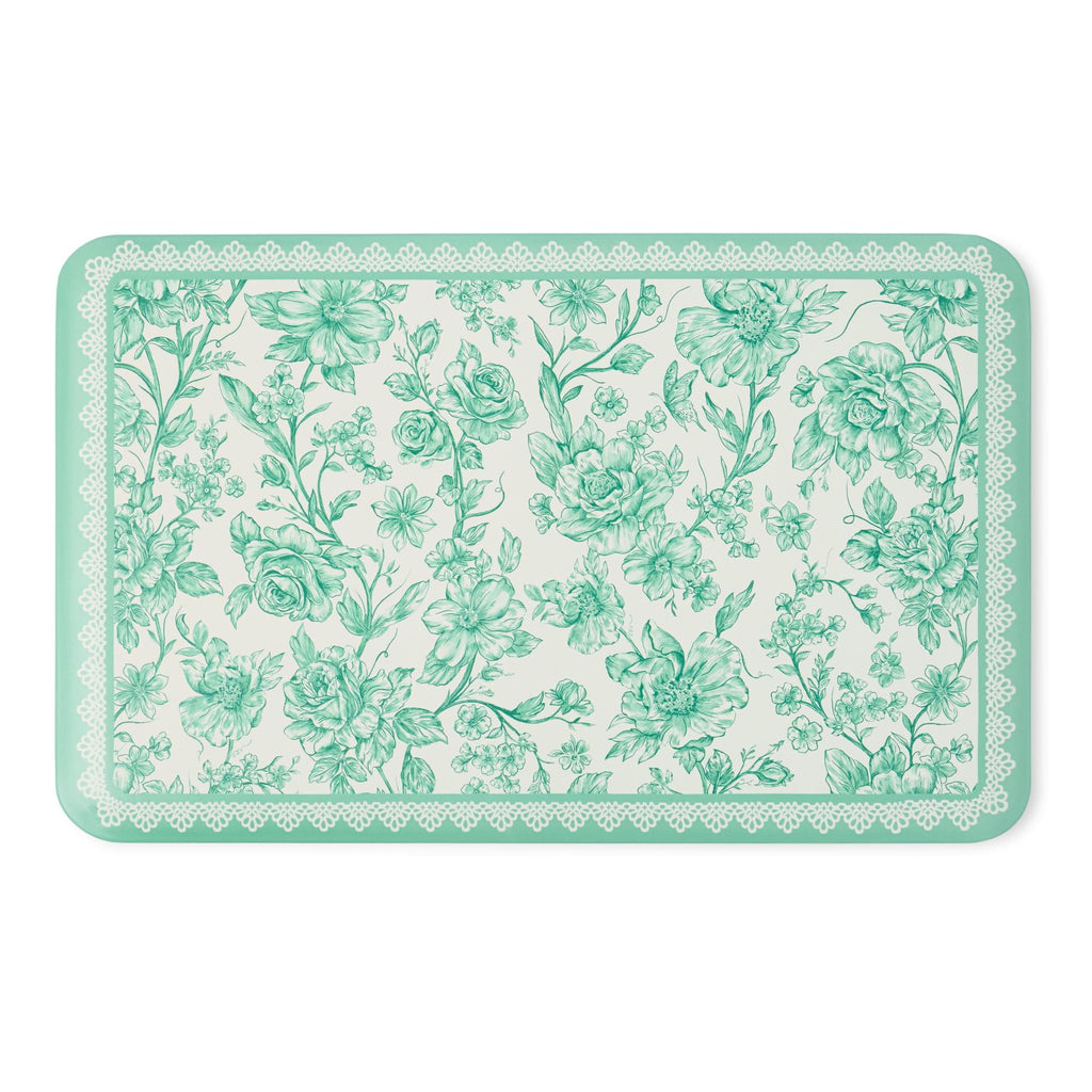 Homesteada™ Agatha Comfort Kitchen Mat, Green, 20" x 30"