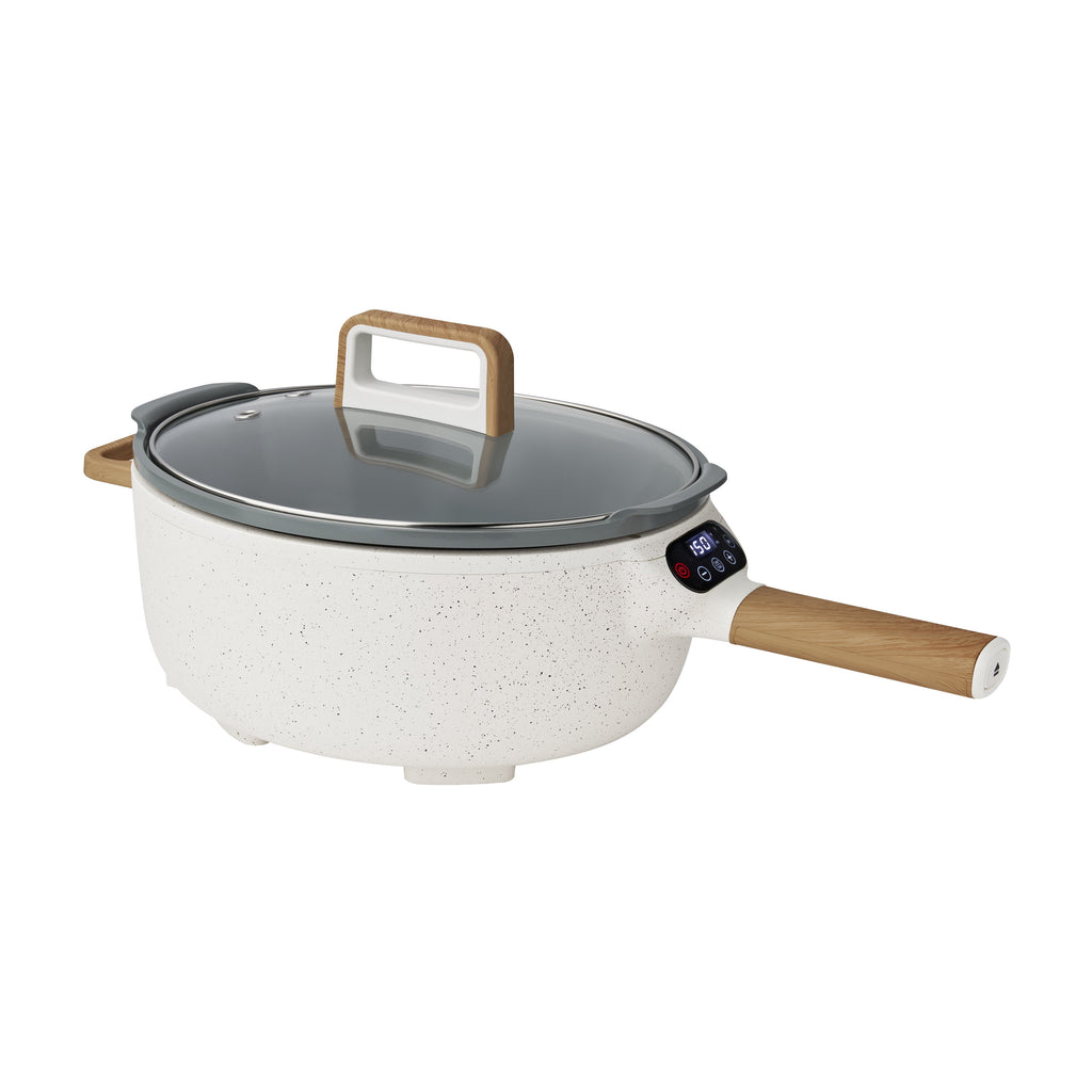 Homesteada™ Electric Skillet with Detachable Handle