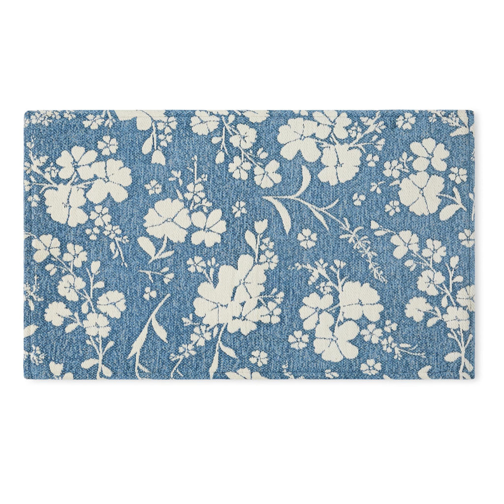Homesteada™ Elmbrook Wildflower Cloudwalk Anti-Fatigue Comfort Mat, Blue, 20" x 32"