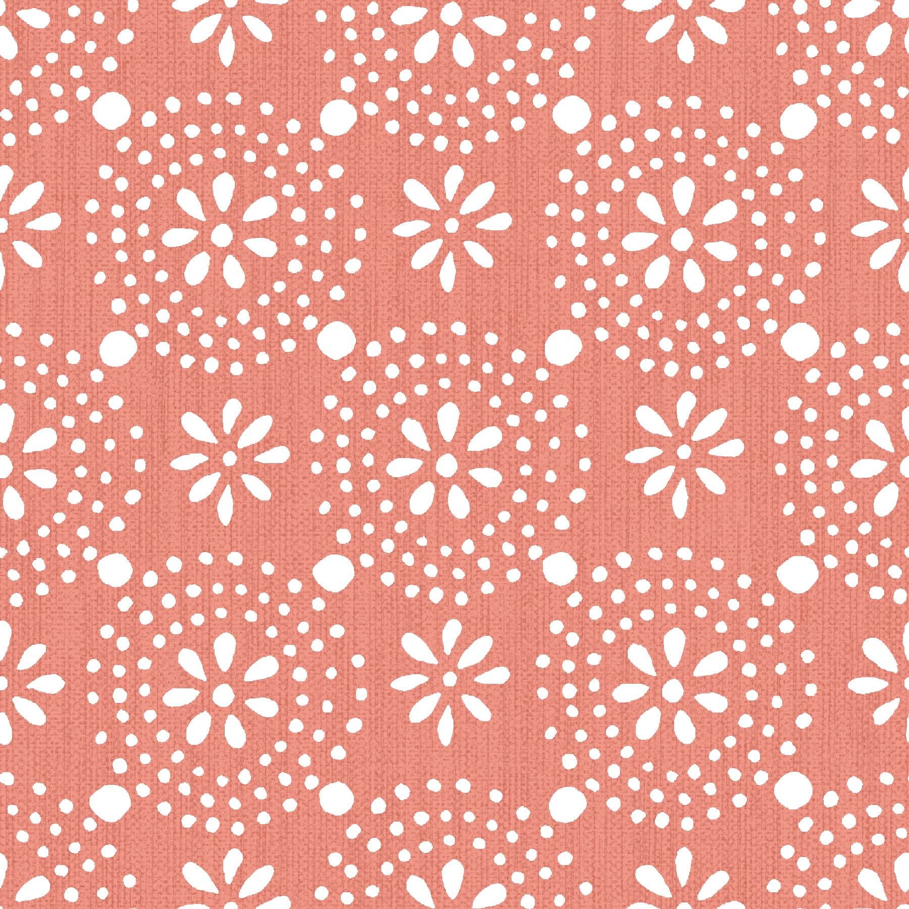 Homesteada™ Green Floral Geo Peel And Stick Vinyl Wallpaper, 215-in by 20.5-in, 30.75 sq. ft.