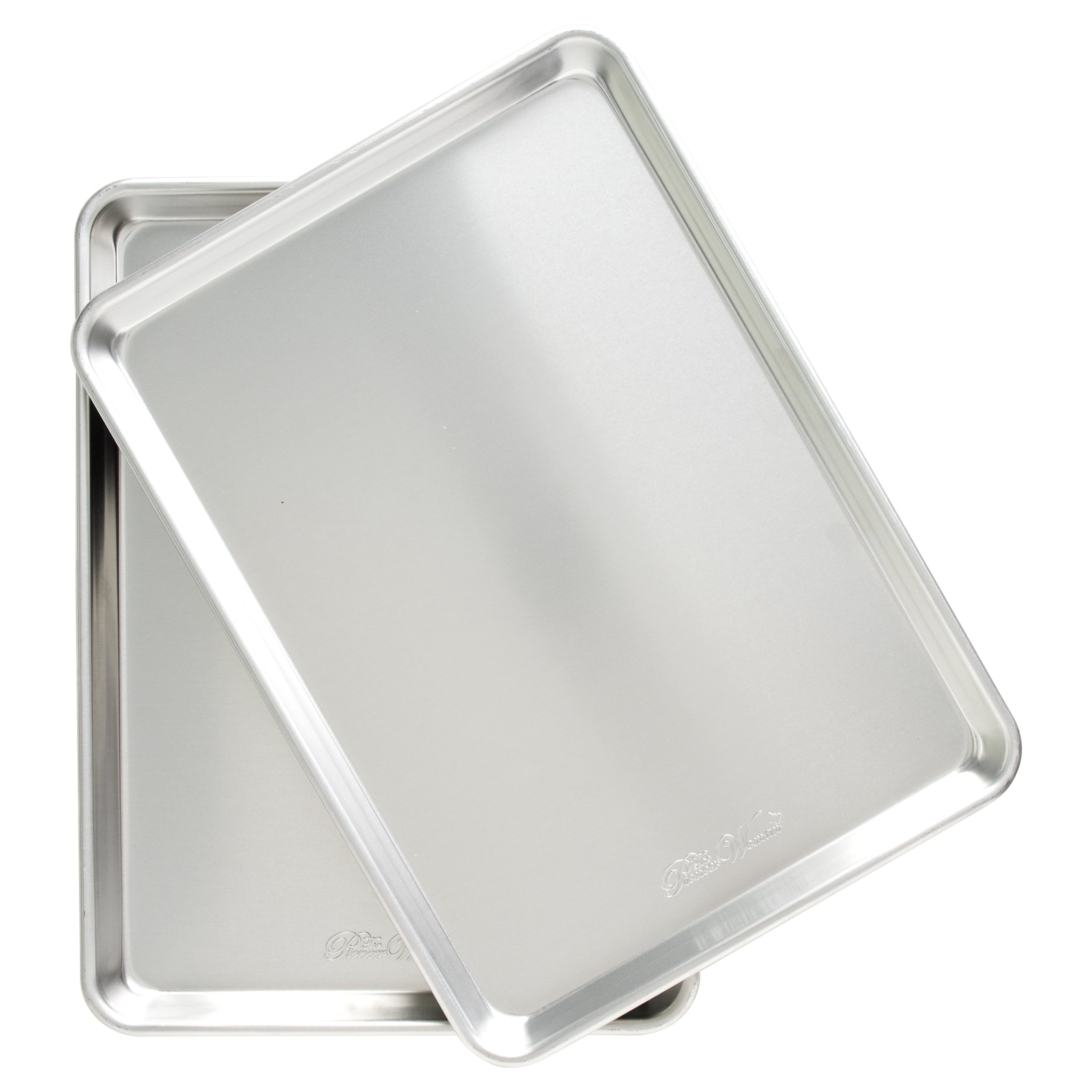 Homesteada™ Naturals Aluminum 2 Pack Half Sheet Set Silver 17.1" x 12.1" x 1"
