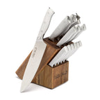 Homesteada™ Heritage Country Signature 14-Piece Stainless Steel Knife Block Set, Gray