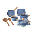 Homesteada™ Prairie Signature 14-Piece Cast Aluminum Cookware Set, Charcoal