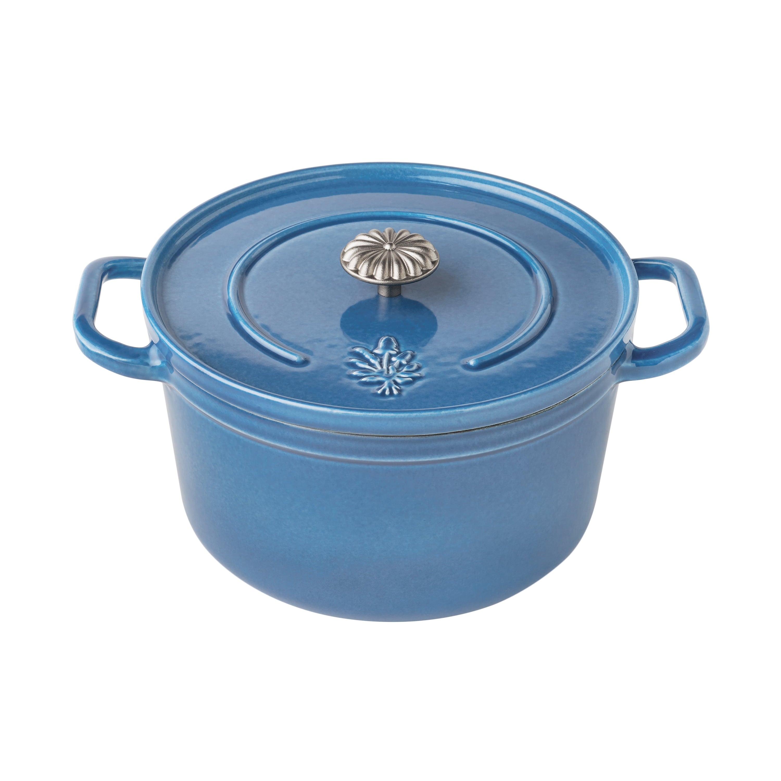 Homesteada™ 5-Quart Enamel Cast Iron Dutch Oven with Lid, Dark Green