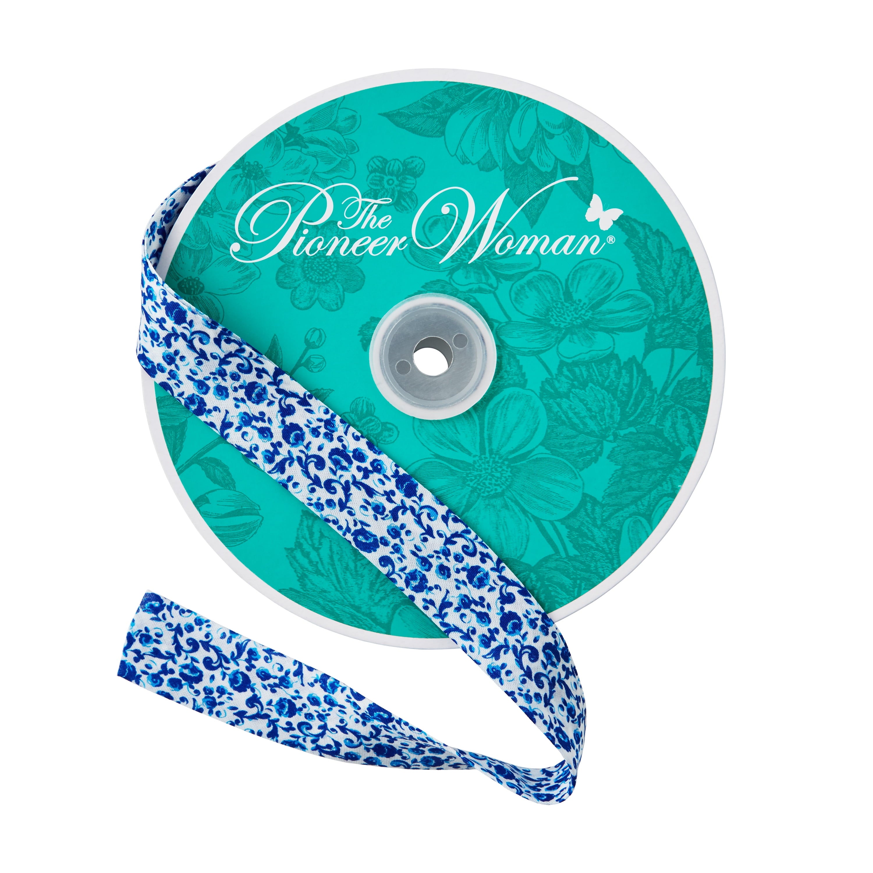 Homesteada™ Sweet Rose Double Fold Cotton Quilt Binding Ribbon, 7/8" x 25 Yards