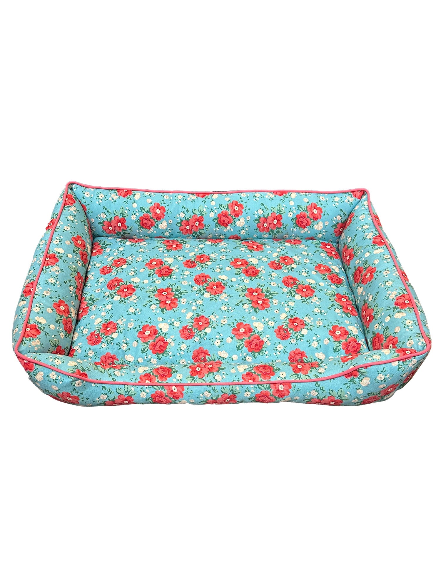 Homesteada™ Vintage Floral Large Pet Bed, 34" x 24"