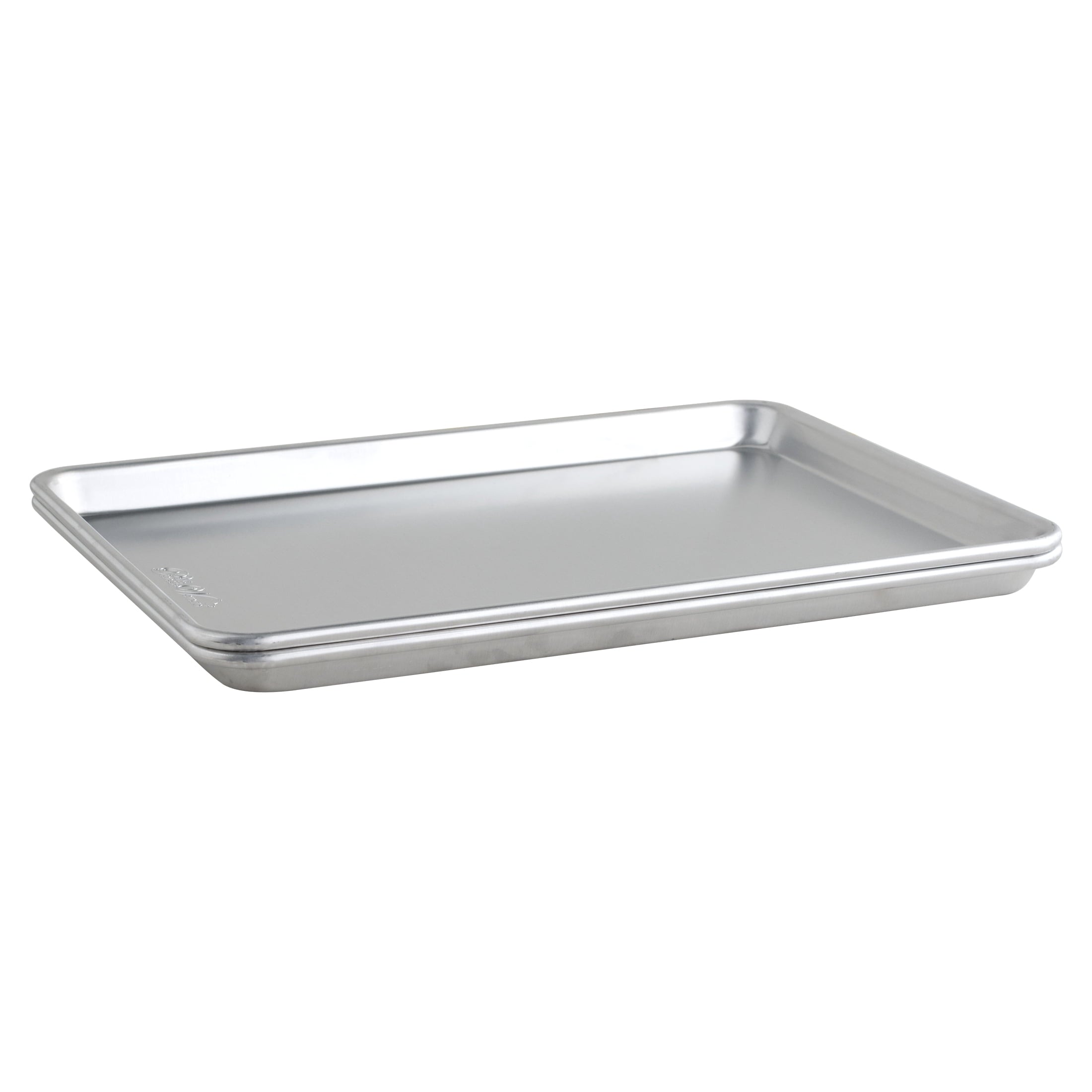 Homesteada™ Naturals Aluminum 2 Pack Half Sheet Set Silver 17.1" x 12.1" x 1"