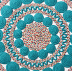 Homesteada™ Braided Floral Round Rug, 48"