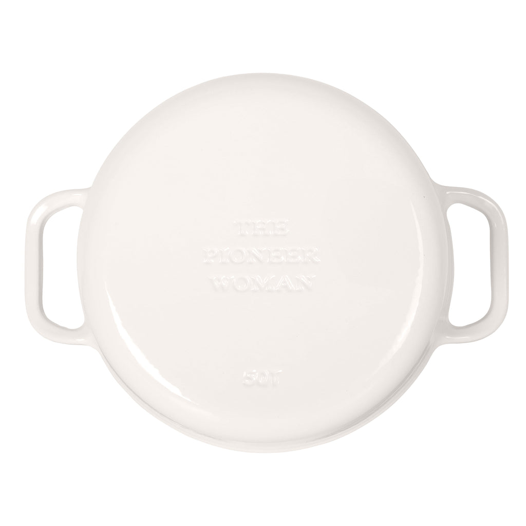 Homesteada™ 5-Quart Enameled Cast Iron Dutch Oven with Lid, Linen
