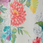 Homesteada™ Blooming Bouquet Curtain Panel Pair, Set of 2, Floral, 40"W x 84"L