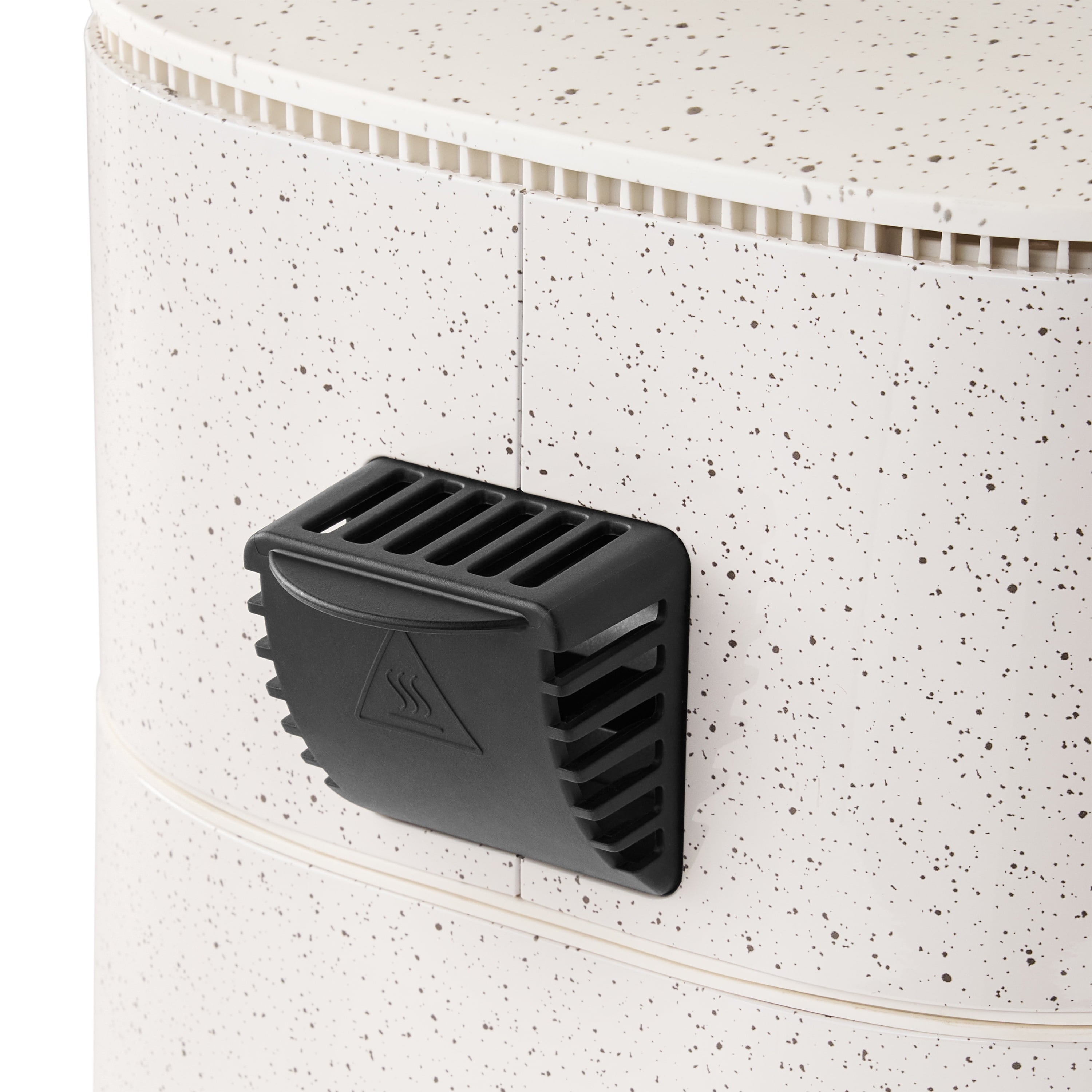 Homesteada™ 5.8 Qt Air Fryer, Linen Speckle - Energy Efficient