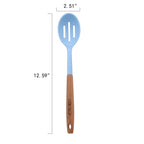 Homesteada™ 10-Piece Silicone and Acacia Wood Handle Cooking Utensils Set, Blue