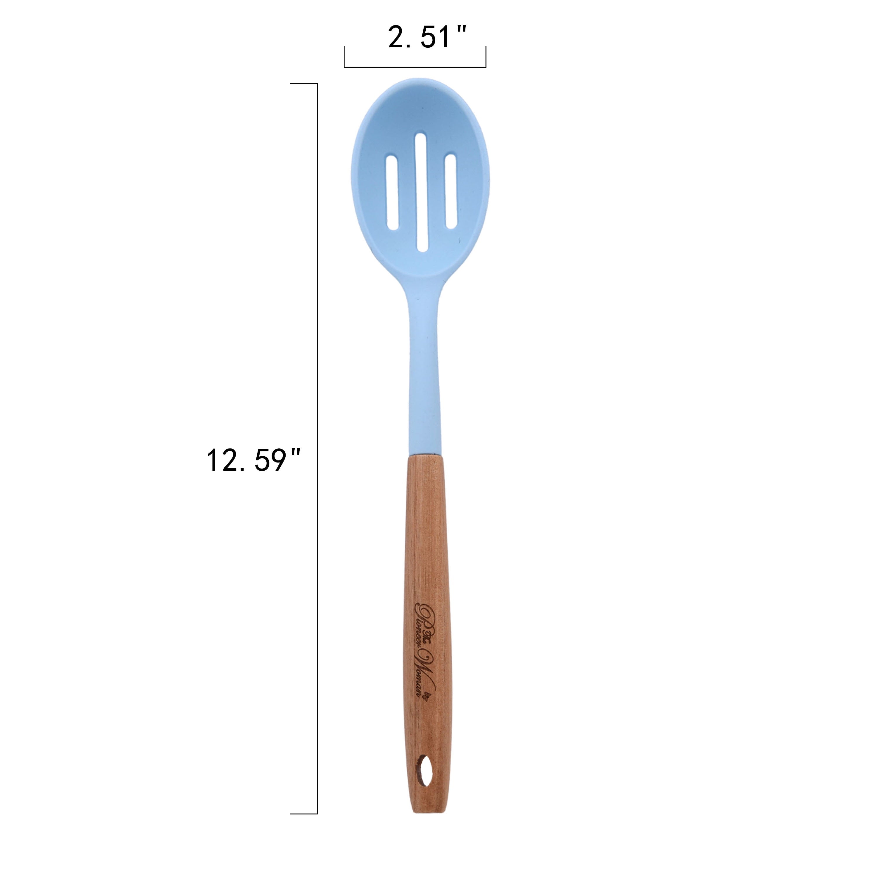 Homesteada™ 10-Piece Silicone and Acacia Wood Handle Cooking Utensils Set, Blue