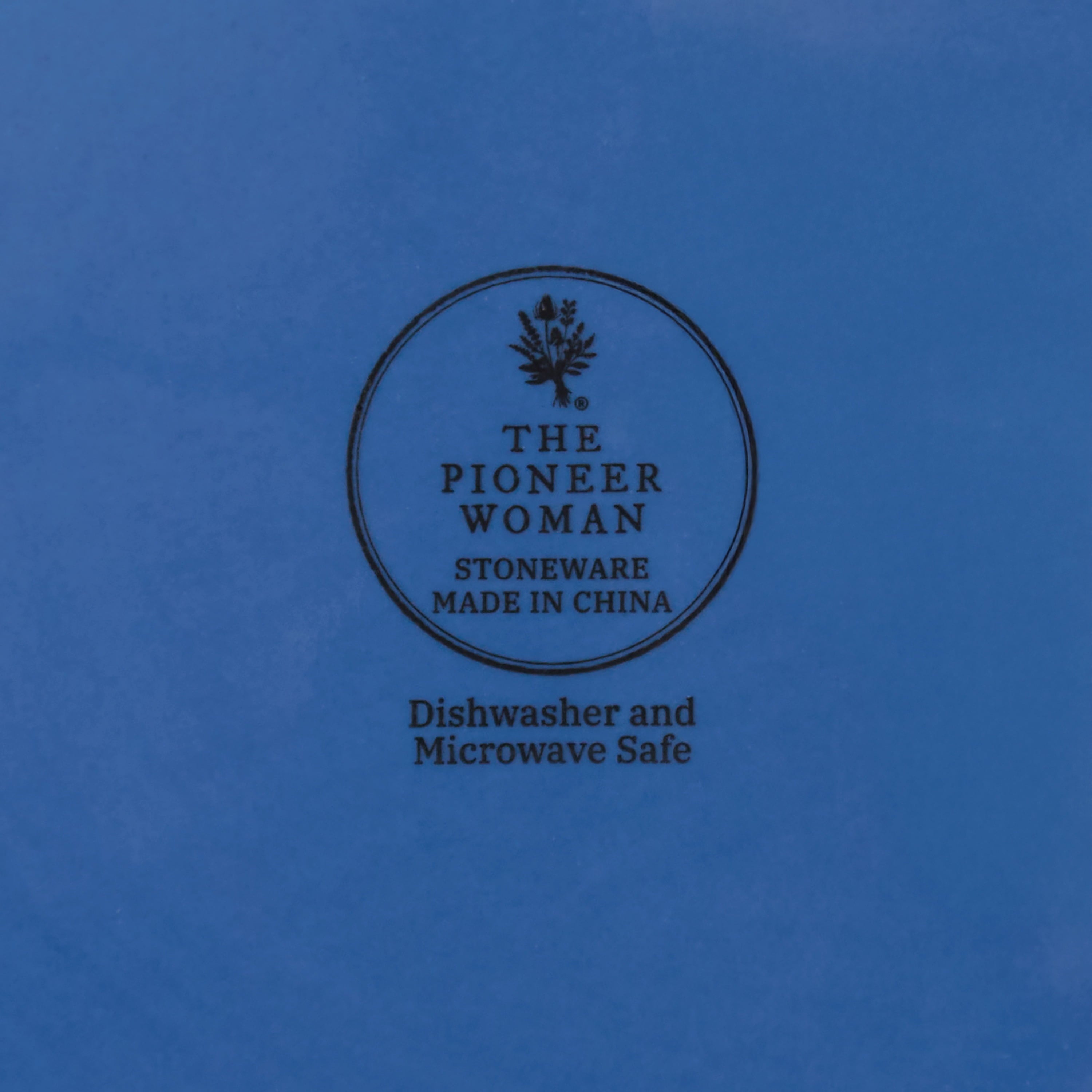 Homesteada™ Colette 12-Piece Stoneware Dinnerware Set, Blue