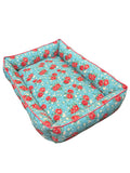 Homesteada™ Vintage Floral Large Pet Bed, 34" x 24"