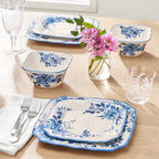 Homesteada™ Delilah 12-Piece Stoneware Dinnerware Set, Blue