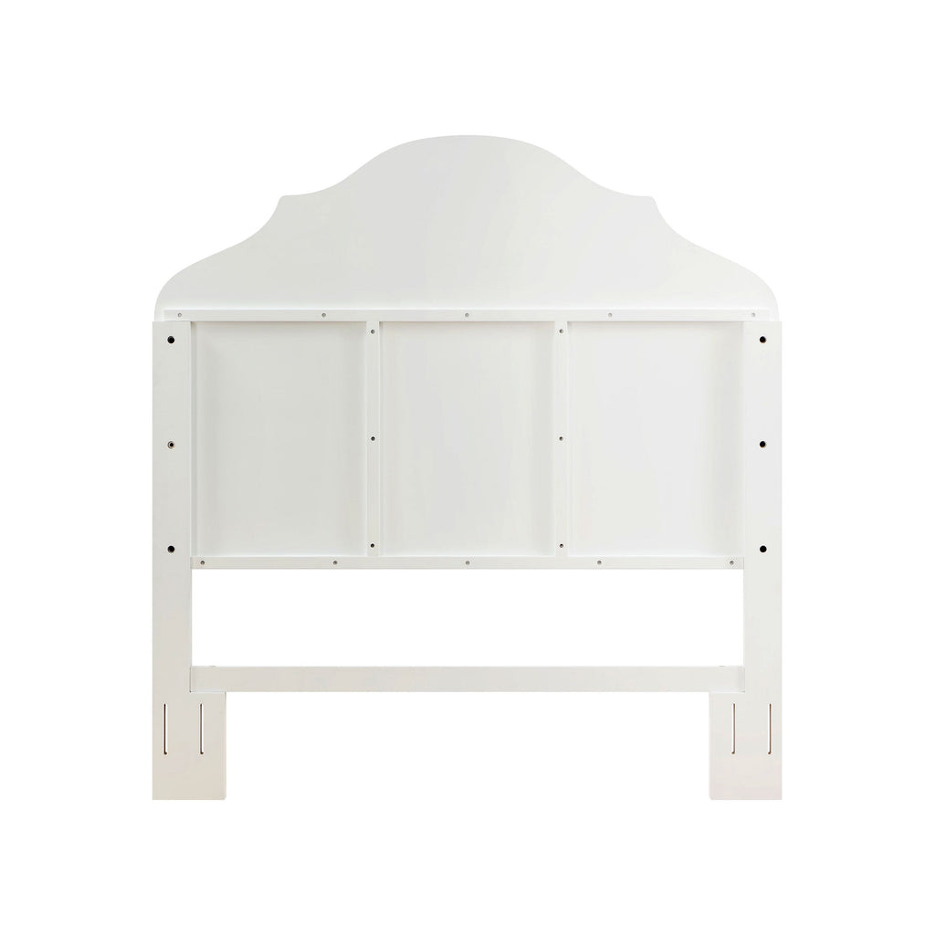 Homesteada™ Queen Headboard Made With Solid Wood Frame, White