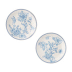 Homesteada™ Agatha Stoneware Appetizer Plate, Blue, Set of 6