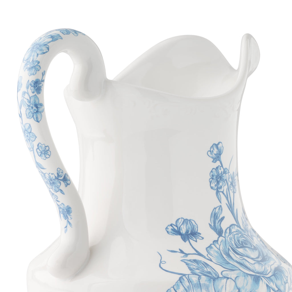 Homesteada™ Agatha Stoneware 2-Quart Pitcher, Blue