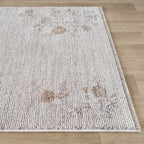 Homesteada™ Grey Antique Floral Scatter Accent Rug, 30" x 46"