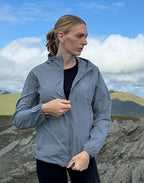 Homesteada™ Heritage Country Camp Women‘s UPF 50+ Windbreaker Jacket, Lightweight Packable Sun Protection Hoodie