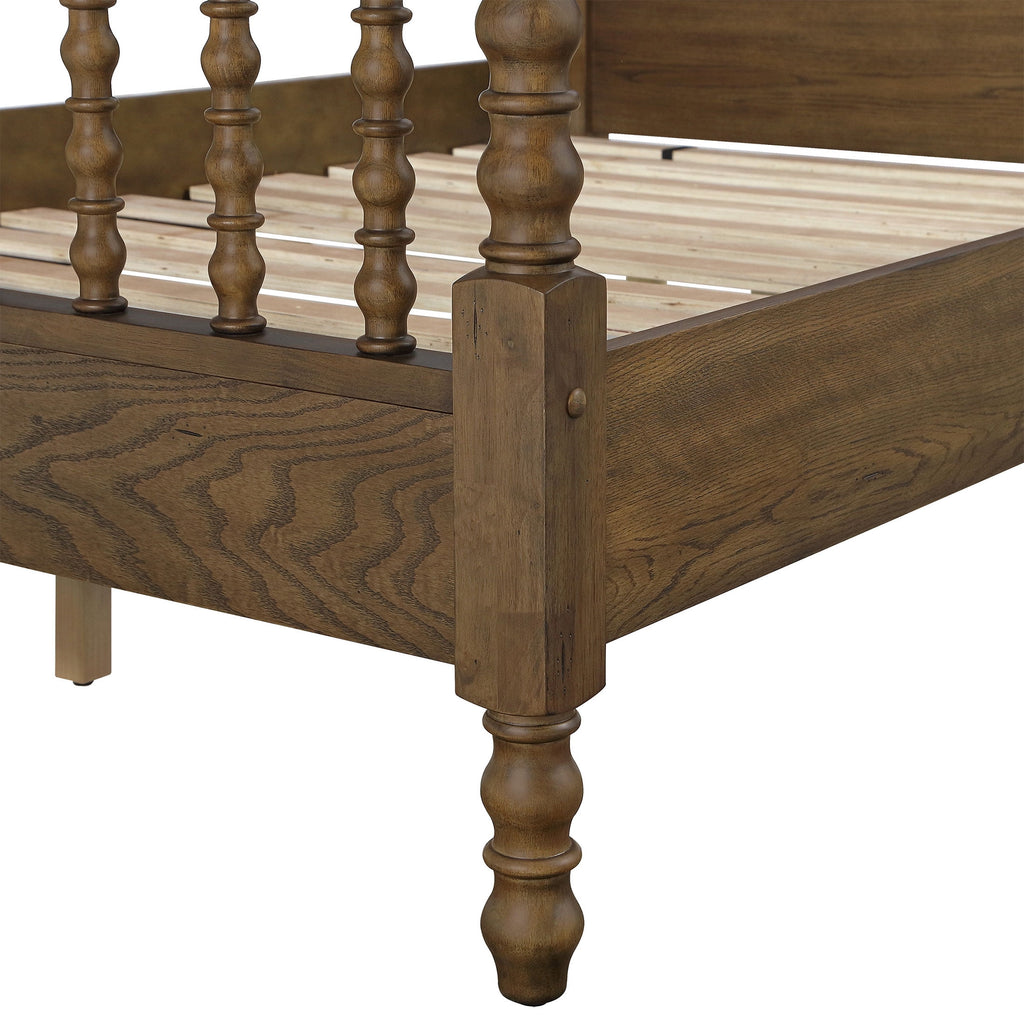 Homesteada™ Harper Spindle Bed, Full, Homestead Brown