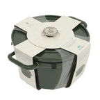 Homesteada™ 5-Quart Enamel Cast Iron Dutch Oven with Lid, Dark Green