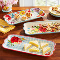 Homesteada™ Floral Medley 3-Piece Ceramic Serving Platter Set