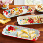 Homesteada™ Floral Medley 3-Piece Ceramic Serving Platter Set