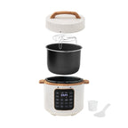 Homesteada™ Linen Speckle 6-Quart Pressure Cooker with Touch Control Display