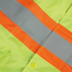 Homesteada™ Heritage Country V1080160U-XL Lightweight Hi-Vis Safety Rain Suit, Yellow/Green, Size XL, 2-Piece Jacket & Bib Pant