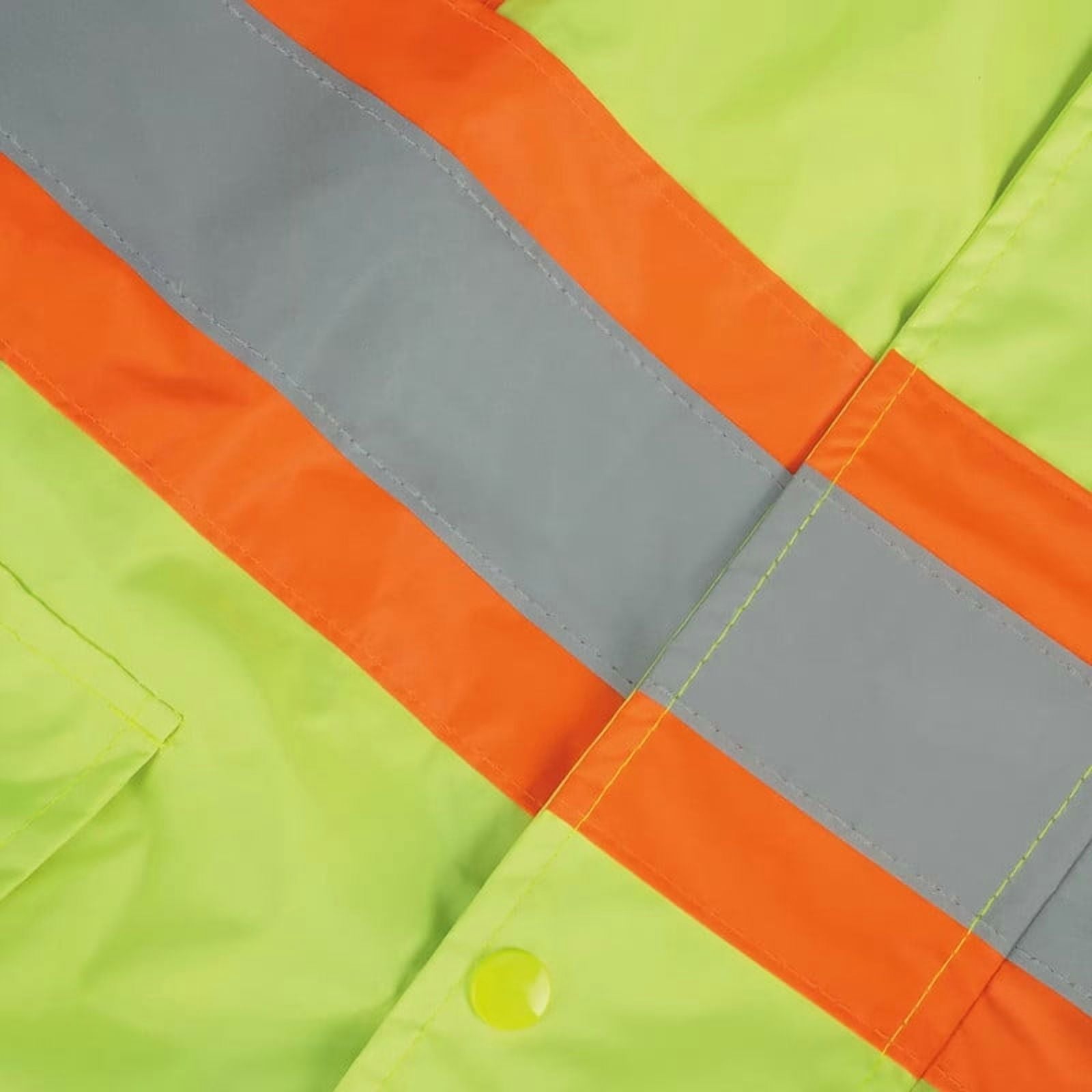 Homesteada™ Heritage Country V1080160U-XL Lightweight Hi-Vis Safety Rain Suit, Yellow/Green, Size XL, 2-Piece Jacket & Bib Pant